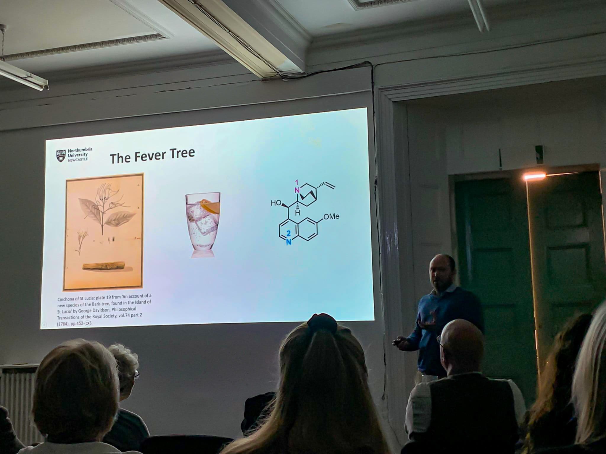 Marc presents at the Lit&Phil